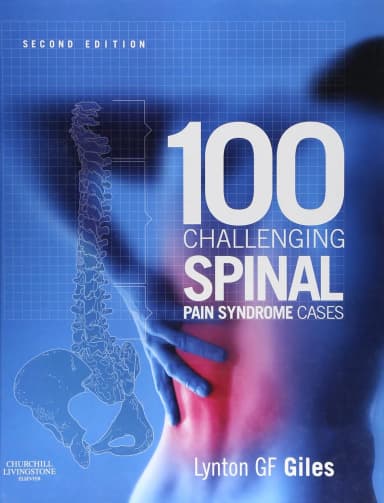 Image of - 100 Challenging Spinal Pain Syndrome Cases | 2nd Edition | Hardcover
