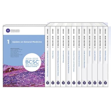 Image of - 2024-2025 Basic And Clinical Science Course 13 Vol Set | Paperback