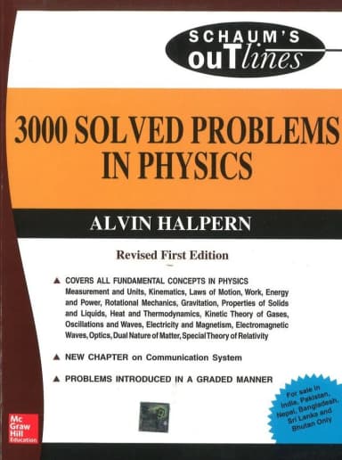 Image of - 3000 Solved Problems in Physics | Paperback