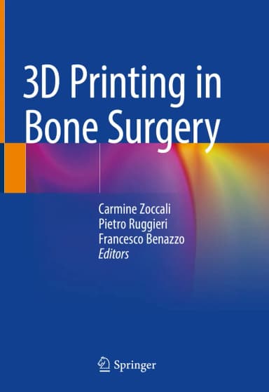 Image of - 3D Printing In Bone Surgery | Hardcover