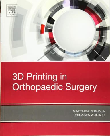 Image of - 3D Printing In Orthopaedic Surgery | Paperback