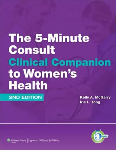 Image of - The 5-Minute Consult Clinical Companion to Women's Health | 2nd Edition | Hardcover