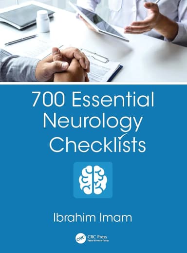 Image of - 700 Essential Neurology Checklists | Paperback
