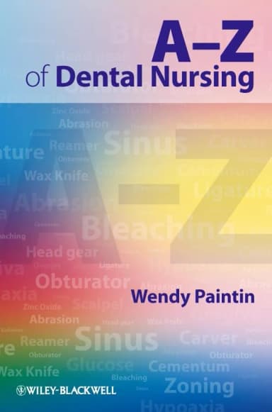 Image of - A-Z of Dental Nursing | Paperback
