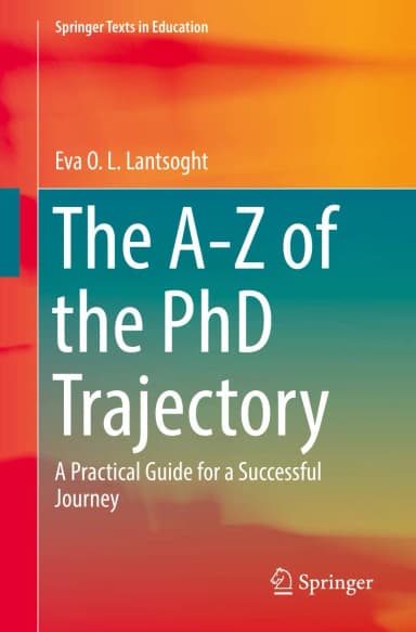 Image of - The A-Z Of The Phd Trajectory A Practical Guide For A Successful Journey | Paperback