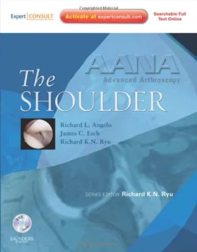 Image of - AANA Advanced Arthroscopy The Shoulder | With DVD | Hardcover