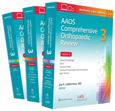 Image of - Aaos Comprehensive Orthopaedic Review 3 Vol Set | Paperback