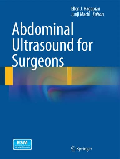 Image of - Abdominal Ultrasound for Surgeons | Hardcover