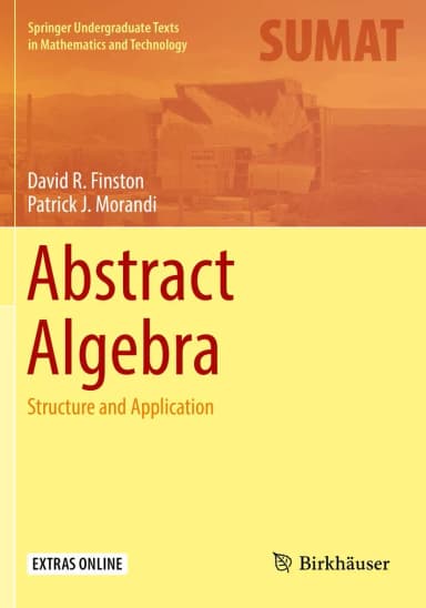 Image of - Abstract Algebra Structure And Application | Paperback