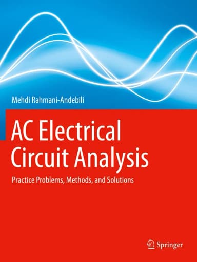 Image of - Ac Electrical Circuit Analysis Practice Problems Methods And Solutions | Paperback