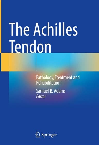 Image of - The Achilles Tendon Pathology Treatment And Rehabilitation | Hardcover