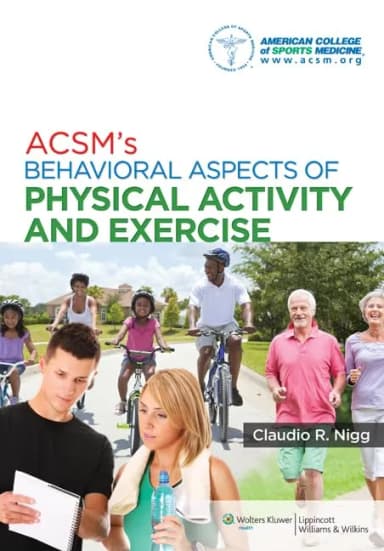 Image of - ACSM's Behavioral Aspects of Physical Activity and Exercise | Paperback