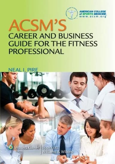 Image of - ACSM'S Career and Business Guide for the Fitness Professional | Paperback