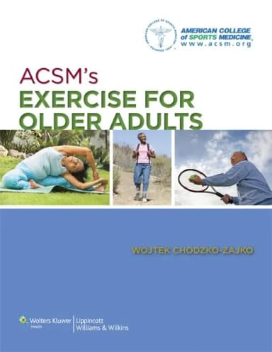 Image of - ACSM's Exercise for Older Adults IE | Paperback