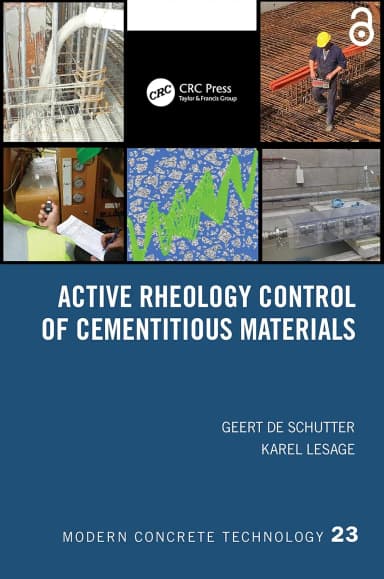 Image of - Active Rheology Control Of Cementitious Materials | Hardcover