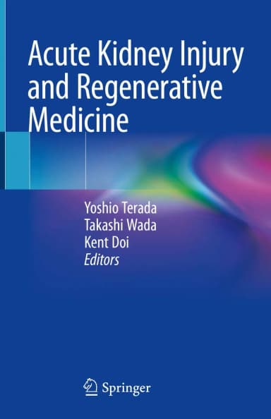 Image of - Acute Kidney Injury And Regenerative Medicine | Hardcover
