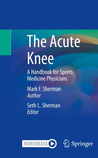 Image of - The Acute Knee A Handbook For Sports Medicine Physicians | Paperback