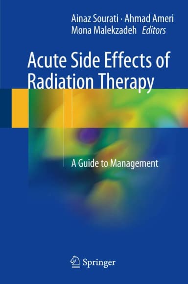 Image of - Acute Side Effects of Radiation Therapy | Hardcover