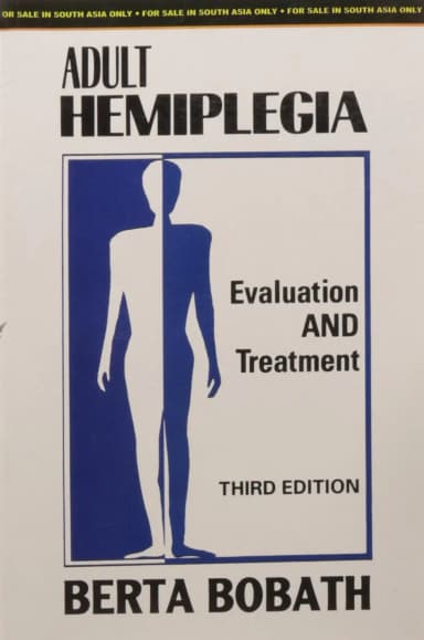 Image of - Adult Hemiplegia Evaluation and Treatment | Third Edition | Paperback