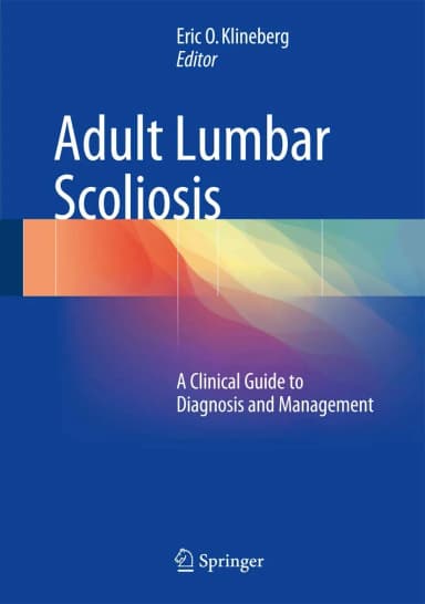 Image of - Adult Lumbar Scoliosis | Hardcover