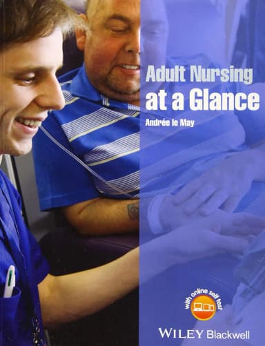 Image of - Adult Nursing at a Glance | Paperback