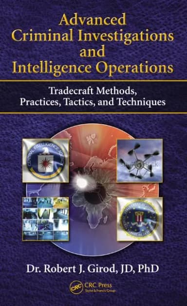 Image of - Advanced Criminal Investigations and Intelligence Operations | Hardcover