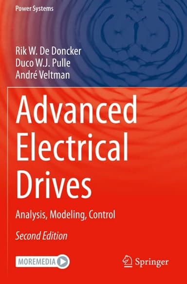 Image of - Advanced Electrical Drives Analysis Modeling Control | 2nd Edition | Paperback