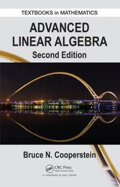 Image of - Advanced Linear Algebra | 2nd Edition | Hardcover