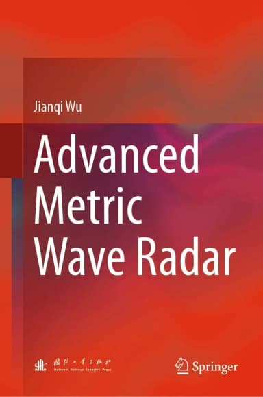 Image of - Advanced Metric Wave Radar | Hardcover