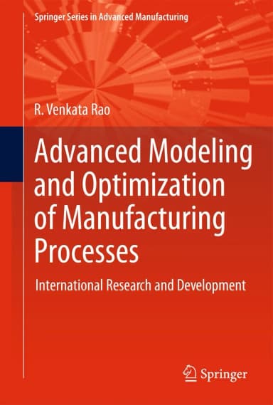 Image of - Advanced Modeling and Optimization of Manufacturing Processes | Hardcover