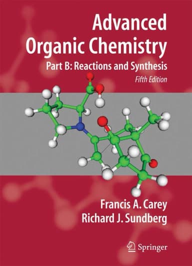 Image of - Advanced Organic Chemistry Part B Reactions And Synthesis 5th Edition | Paperback