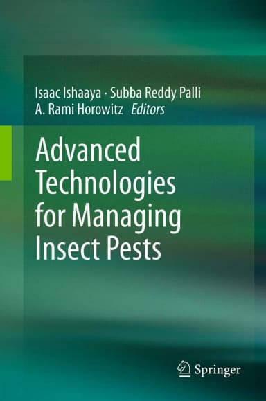 Image of - Advanced Technologies for Managing Insect Pests | Hardcover