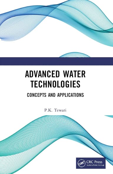 Image of - Advanced Water Technologies Concepts And Applications | Hardcover