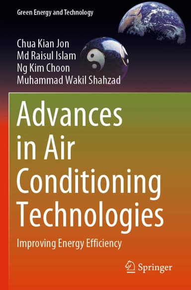 Image of - Advances In Air Conditioning Technologies Improving Energy Efficiency | Paperback
