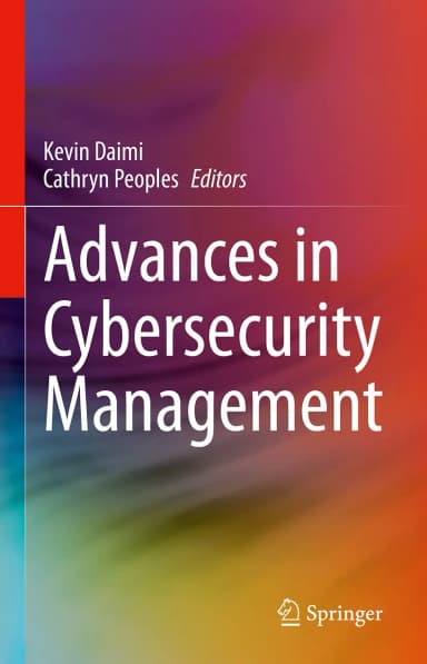 Image of - Advances In Cybersecurity Management | Hardcover