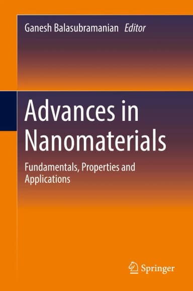 Image of - Advances in Nanomaterials | Hardcover