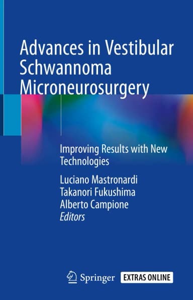 Image of - Advances in Vestibular Schwannoma Microneurosurgery | Hardcover