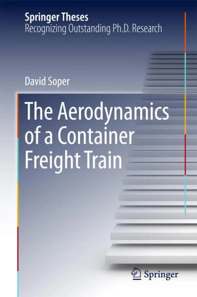 Image of - The Aerodynamics of a Container Freight Train | Hardcover