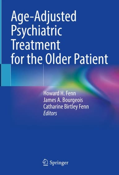 Image of - Age Adjusted Psychiatric Treatment For The Older Patient | Hardcover
