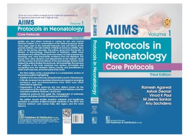 Image of - AIIMS Protocols In Neonatology Core Protocols 2 Vol Set Third Edition | Paperback