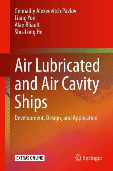 Image of - Air Lubricated And Air Cavity Ships Development Design And Application | Hardcover