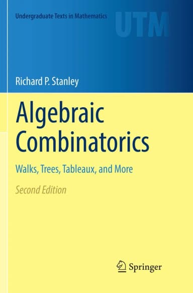Image of - Algebraic Combinatorics Walks Trees Tableaux And More 2nd Edition | Paperback
