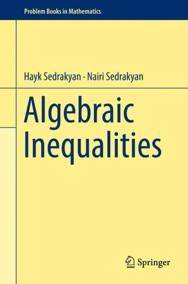 Image of - Algebraic Inequalities | Hardcover