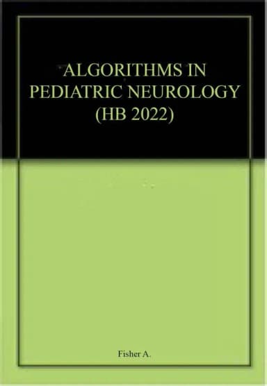 Image of - Algorithms In Pediatric Neurology | Hardcover