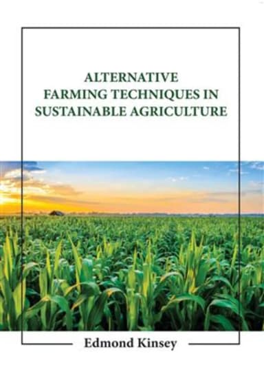 Image of - Alternative Farming Techniques In Sustainable Agriculture | Hardcover