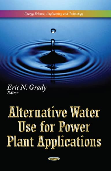 Image of - Alternative Water use for Power Plant Applications | Hardcover