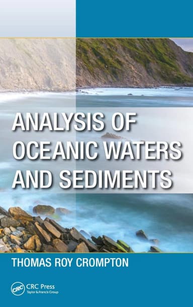 Image of - Analysis of Oceanic Waters and Sediments | Hardcover