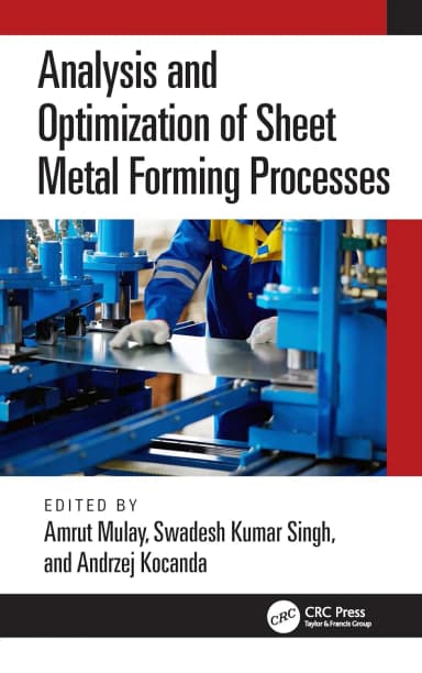Image of - Analysis and Optimization of Sheet Metal Forming Processes | Hardcover