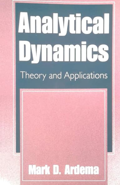 Image of - Analytical Dynamics Theory and Applications | Paperback