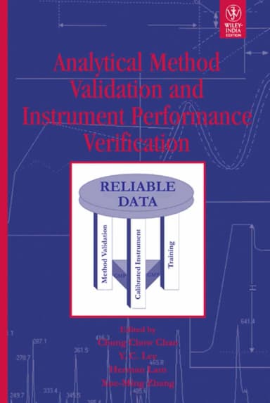 Image of - Analytical Methods Validation and Instrument Performance Verification | Paperback
